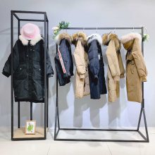 杭州服装尾货厂家折扣女装 古米娜中老年棉衣尾货批发