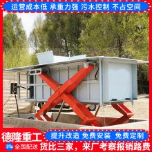 地坑式垃圾站压缩装置 公共设施地埋式 处理70吨垃圾中转站