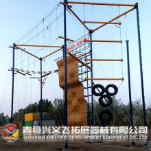 高空七面体-户外高空七面体拓展训练器材生产厂家定制
