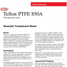 _ѵֿPTFE ŰPTFE 850A ͟ͺķϩ