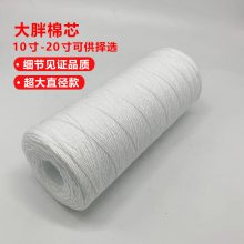 大胖棉芯10/20寸纯水机净水器大胖水过滤棉芯过滤棉芯电镀线绕滤