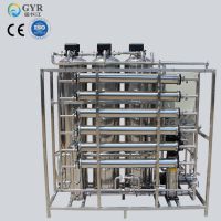 医疗工业纯水机净水机PLC控制系统小型商用RO反渗透纯水处理设备3吨t/h小时