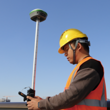 极速固定 国产R26一体式手持RTK测量仪GNSS系统 土地面积测量