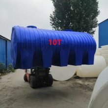 云南10吨卧式水箱 昆明10000L运输水箱 10立方长方形PE运输桶
