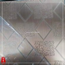 南京哪里生产不锈钢镀铜表面氧化处理抗指纹 不锈钢幕墙水墨画板