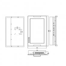 GITSTAR 21.5Ӣ紥ʾIP65ȼFLD-JB215E