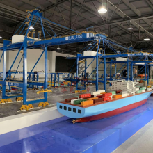 武汉散杂货教学模型|仓储物流仿真模型|港口物流仿真沙盘模型