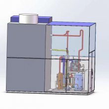 茶叶冷库博泽制冷中大型并联机组20匹4YG-20.2设计合理