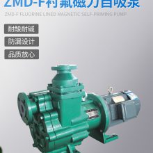 40ZMD-32F耐腐蚀泵酸洗循环泵强酸强碱溶剂泵碱泵衬氟塑料自吸泵