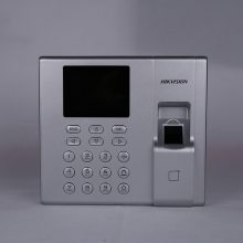 海康威视DS-K1T8003MF指纹识别密码考勤门禁一体机