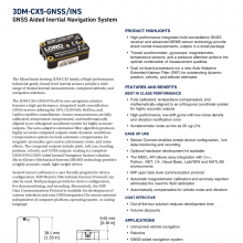 Ӧ LORD-MicroStrain 3DM-RQ1-45 GPS/INSԲϵͳ