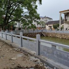 杭州市城市建设石材栏杆 寺庙两侧花岗岩围栏石板