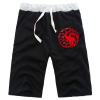 權(quán)利的游戲冰與火之歌男女學(xué)生青少年運(yùn)動(dòng)短褲夏季沙灘褲七分褲