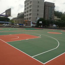 新余市新钢街道丙烯酸球场-辉跃篮球架生产厂家
