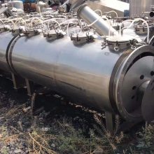 济宁金百特7000升二手全不锈钢管道式逆流提取设备