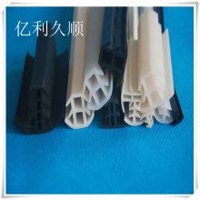 厂家定制 PVC太阳能光伏板防水胶条T型密封条大棚车棚卡缝条