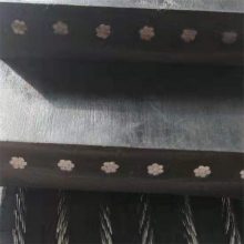 阻燃抗撕裂钢丝绳芯带 成槽性好 ST/S2000阻燃抗撕裂钢丝绳芯带