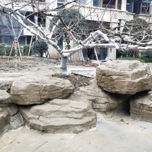 成都龙泉驿CS0202驳岸塑石、层峦叠石、塑石假山、乱石