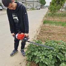 家用绿篱修剪机 汽油两冲程轻型绿篱机 乐丰牌