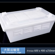 大鼠运输箱型号:FQJH01-600 x400 x210mm（没有隔断）库号D408820