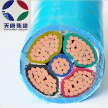 WDZC-YJY 3*150+1*70低烟无卤阻燃护套电力电缆 天康电缆