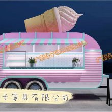 生产直销厂家流动早餐车摆摊售卖炸串美食车