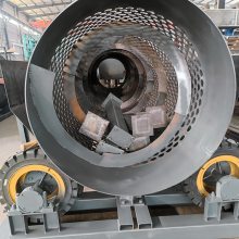 笼式滚筒筛分机 小型矿山石料滚筒筛 沙场筛沙机