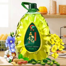 五香营养调和油含橄榄油山茶油等5种植物油食用油5L桶装