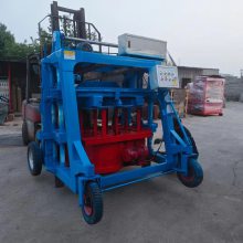 预制厕所隔断墙成型机 固定式预制矩形渠机械 移动式水渠设备