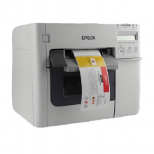 EPSON喷墨彩色工业条码标签访客打印机TM-C3520