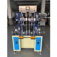 PVC,PET塑胶塑胶圆筒封底机|底盖打胶粘合机|圆筒底盖胶水粘底机