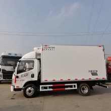 国六解放虎VN云内150马力冷藏车 4.2米厢式保温车 保鲜冷冻车