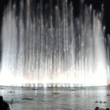 音乐喷泉 实力厂家 中古文园 水秀水幕电影激光喷泉 互动感应 使用方便