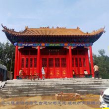 农村家族宗祠 水泥仿古祠堂 家族宗祠祠堂设计施工 若艺承接