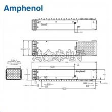 Amphenol OSFP-XD 1x1 Cage  V62-CAZ01-2000001