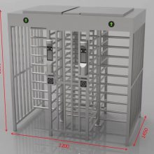 通道门禁智能门单门全高闸双门通道全高闸十字转闸