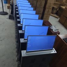 无纸化会议桌升降器 源头厂家 工厂现场试装 超薄液晶屏升降器批发