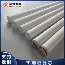華豫濾器 果汁牛奶飲料過濾攔截果渣顆粒 PP食品級熔噴濾芯