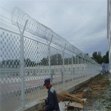 丰城市***护栏网定制 刀刺防爬盗Y型柱钢墙防护围网