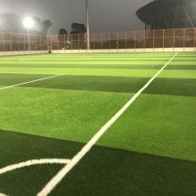 灯光足球场施工方案 奥宏体育 室外足球场导光系统安装