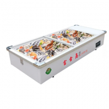 富雪岛商用一体台面海鲜柜展示柜保鲜柜 漳州/厦门