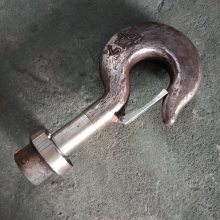 批量生产起重机配件 吊钩钩头 保探伤 16t 双梁钩头带帽