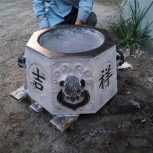 优质石雕井口厂家 圆形井盖庭院户外 石雕井口哪里有卖