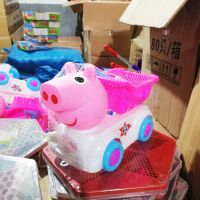 新款兒童翻斗沙灘玩具車 早教玩具4件套組合 玩沙戲水益智玩具