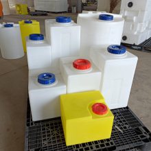 34L方形水箱 食品级储水桶 盐酸农药储罐34升耐酸碱机械水箱 运输桶
