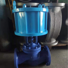 蒸汽阀 J641H-160C 气动截止阀 J641H-16C 气动法兰截止阀 J641H-25C J641H-40C 法兰截止阀 气动法兰截止