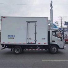 国六福田奥铃冷链车 4米2蓝牌宽体冷藏车 容积大不超重