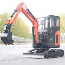 市政挖沟用15小挖机新农村建设微型挖掘机建筑土料搬运小型勾机