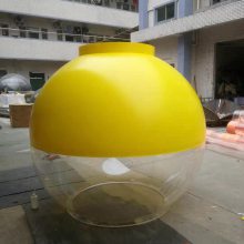 工厂定制7米亚克力热弯异弧有机玻璃板 亚克力异弧型球 8米无缝拼接亚克力球 直径3米无缝半球