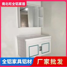厂家直供佛山全铝家居 卫生间洗手盆铝板批发 浴室柜家具铝型材料